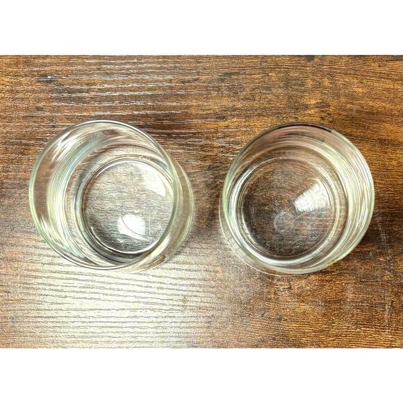 Vintage Washington Redskins NFL Glass Lowball Glasses Set of 2 4.5” 16oz - Picture 5 of 8